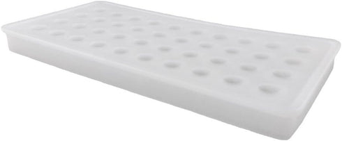 Honbay 40 Cavities Silicone Fronzen Mini Ice Ball Mold Tray Candy Chocolate Mold (White)...