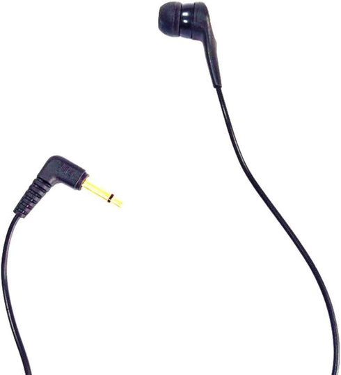 K2 Single-Side Earphone Economical Mono Earbuds in Ear Noise Isolating Headphone,3.5mm Plug Reinforced Cord Compatible Android Smartphones MP3 Pla...