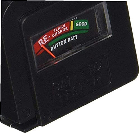 1Pc Black Practical1pc Bt-860 Battery Tester Checker Battery Volt Tester Monitor for 9v 1.5v Button Cell ?Electrical Equipment?Tools and Home Impr...