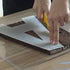 RAYNAG 26 Alphabet Cake Stencils A-Z Letters Baking Template Flat Plastic Cutting Alphabetic Outlines Mold 4 Inch Capital Letter Molds for DIY Cak...