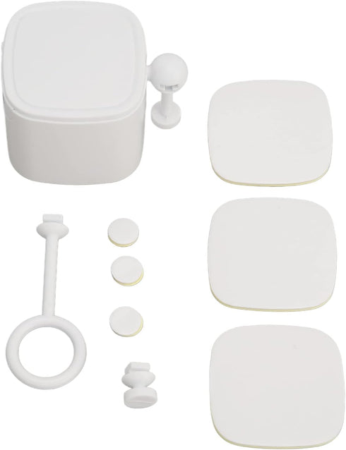Rongm Smart Pusher Fingerbot Abs Smart Switch Bluetooth Remote Timing Voice Control for Garage Door Light Fan for Tuya (White)...