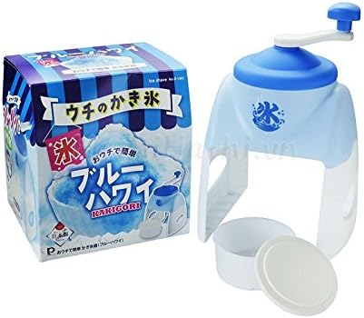 JapanBargain, Japanese Shaved Ice Machine Hand Crank – Manual Snow Cone Maker & Slushy Machine for Kids and Adults, Non-Electric, Includes Ice Mol...