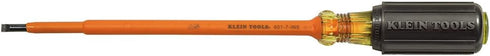 Klein Tools 601-7-INS 3/16-Inch Insulated Cabinet Tip Screwdriver with 7-Inch Shank, Made in USA...