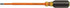 Klein Tools 601-7-INS 3/16-Inch Insulated Cabinet Tip Screwdriver with 7-Inch Shank, Made in USA...