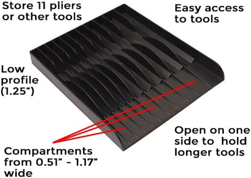 Pliers Organizer – Black...