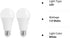 Motion Sensor Light Bulbs,7W (60-Watt Equivalent) E26 Motion Activated Dusk to Dawn Security Light Bulb Outdoor/Indoor for Front Door Porch Garage...