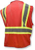 Radians SV22-1 Economy Type O Class 1 Safety Vest, Red, 3X-Large...