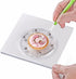 Cookie Decorating Turntable, Sugar Cake Cookie Decorating Supplies Kit-with Anti-Slip Silicone Mat,Turns Smoothly Easy Control and Convenient,5.7 ...
