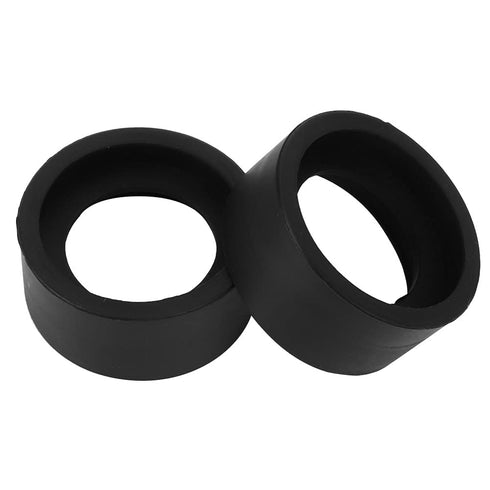 2PCS Microscope Goggle 32-36mm Diameter Eyepiece Cover Binocular Eye Cups Replacement Soft Rubber Stereo Microscope Accessory (Flat Angle) (KP-H2 ...