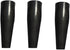 3 Pack Extension Wood Handle Connector for Garden Hoes Hollow Hoe Replacement Welded Steel Pipe Tube Thickening Fittings Iron Cone Sleeve Cultivat...