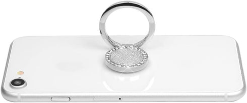 Mavis's Diary Bling Cell Phone Ring Stand Holder, Universal 360 Rotation Metal Buckle Tablet Finger Grip Kickstand Compatible with iPhone Galaxy L...