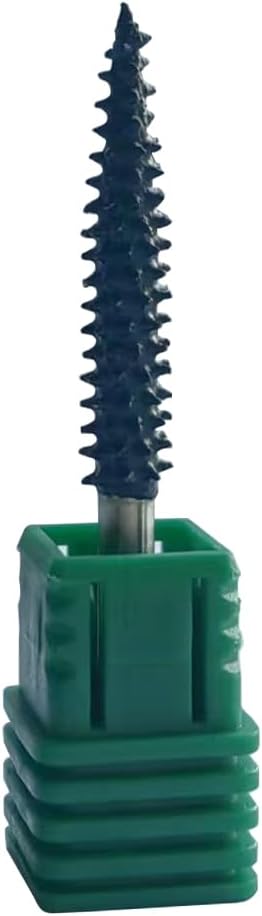 Extreme Spikes Rotary Burr, 1?8" Shaft, Very Coarse - Woodworking Attachment for Dremel, Foredom, DeWalt, Milwaukee. Abrasive Tungsten Carbide (Co...