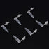 stonylab Micro Centrifuge Tubes, 0.5ml Polypropylene Graduated Clear Plastic Centrifuge Vials with Flat-Top Snap Cap, Pack of 500 (0.5ml, 500 Pack...