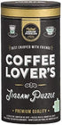 Ridley's Coffee Lover’s 500-Piece Jigsaw Puzzle – Coffee Puzzle with Informational Image, Sturdy Storage Tube Included – Activity Puzzle – Makes a...