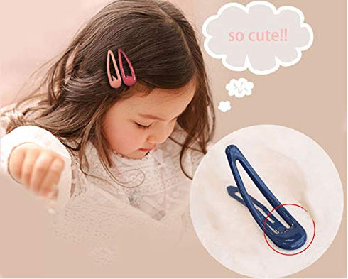 CÉLLOT 88 Pieces 2 Inch Snap Hair Clips No Slip Metal Hair Clip Barrettes for Girls Toddlers Kids Women...