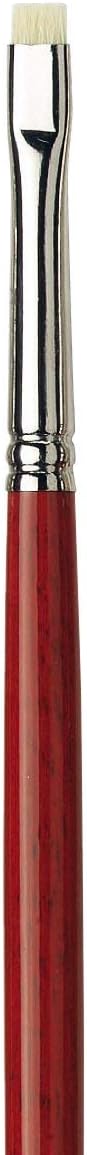 da Vinci Hog Bristle Series 7223 Maestro 2 Artist Paint Brush, Flat Extra-Short with Red Handle, Size 4...