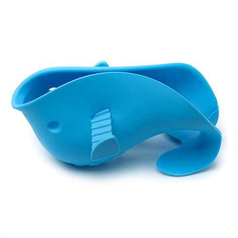 Bath Spout Cover for Bathtub,Baby Shower Protector Cover A Fun Way to Protects Baby from Bumping Head During Bathing Time Cute Soft Whale Design M...