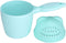 Baby Shampoo Rinse Cup Waterfall Spout Rinse Cup Sprinkler Bottle Cute Bear Shape Shower Water Scoop Head Washing Shampoo Rinse Cup Children's Pro...