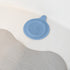 Ubbi Bathtub Drain Cover, Silicone Drain Stopper with Suction, Baby Bath Time Accessory, Cloudy Blue...