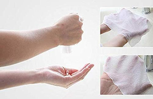 Compressed Towel, Baby Wipes Wet Wipes Travel Disposable Napkins Mini Magic Coin Tissues Portable for Camping Home Beauty Travel Sports Outdoor, 1...