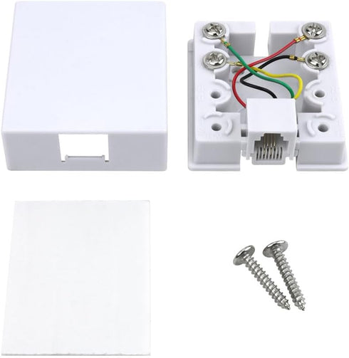 Skywalker Modular Surface Mount Phone Jack (White)...
