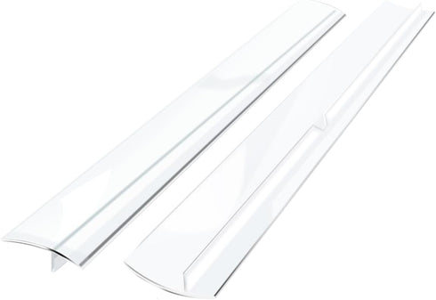 Gap Filler for Stove and Counter - Kitchen Stove Counter Gap Cover Silicone Gap Cover Between Stove and Counter 21 Inches Semi Transparent...