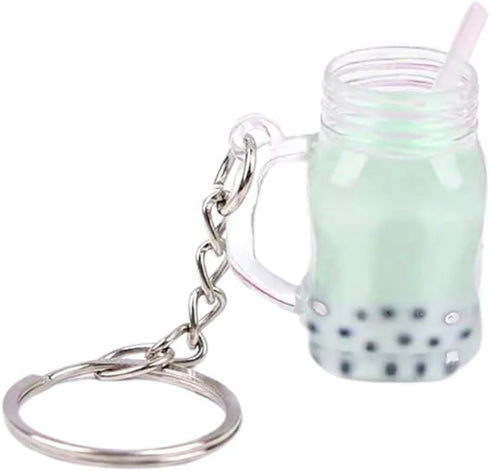 Cute Keychain Boba Keychain For Women/Men and More - Kawaii Accessories Pastel Boba Keychains...
