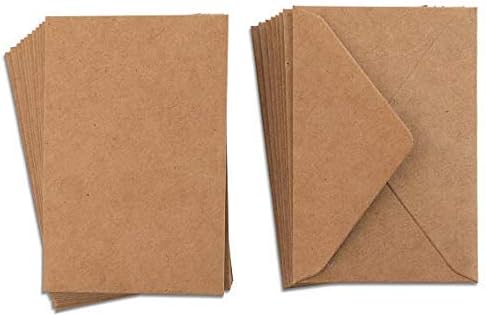 Kraft Mini Envelopes Brown Kraft Envelopes for Gift Cards and Business Cards (4"x2.75" 200 Pack)…...