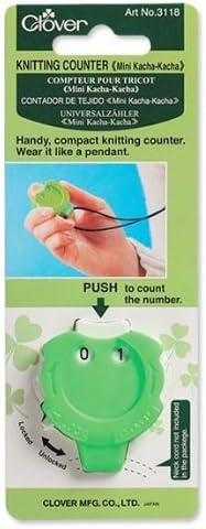 Clover Knitting Stitch Counter Mini Kacha-Kacha (3 Pack)...