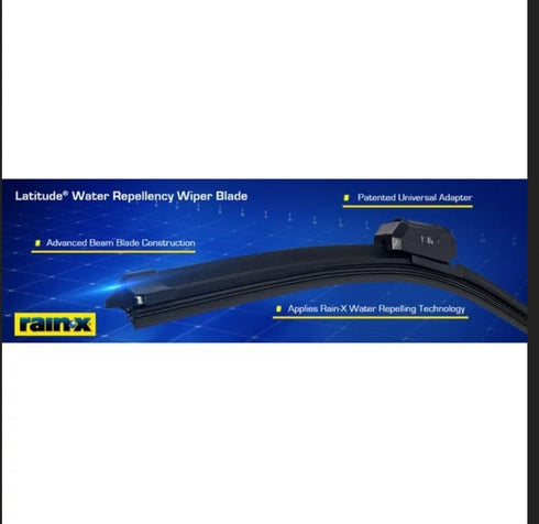 Rain-X 5079282-2 Latitude 2-In-1 Water Repellent Wiper Blades, 28 Inch Windshield Wipers (Pack Of 1), Automotive Replacement Windshield Wiper Blad...