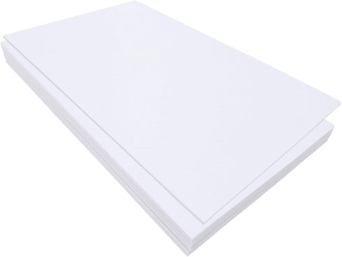 Jtnohx Felt for Crafts, 16 Pcs Felt Fabric, 7"×11.3" Stiff Felt Sheets, Craft Felt Square for for Sewing (White)...