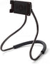 Universal Smart Mobile Phone Stand,Hanging on Neck Cell Phone Mount Holder, Lazy Cell Phone Holder (Black)......