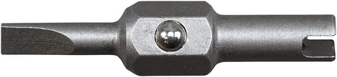 Klein Tools 13231 Replacement Driver Bits, 1/8-Inch Slotted and Schrader...