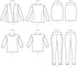 McCall's Patterns M7331 Misses' Jacket, T-Shirt, Pencil Skirt and Leggings, Size A5 (6-8-10-12-14)...