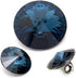 10-pcs 11mm Austria Crystal 1122 Rivoli Button with Shank, SW-1122BT (Montana)...