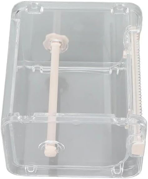 Transparent Visible Packaging Tape Dispenser Cutter Roll Tape Holder Organizer Desktop Office Tape Holder DIY Sticker Roll Tape Cutter Holder Stor...