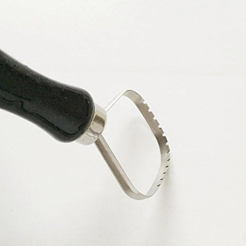 3pcs Sculpture Scraper Knife Carved Sludge Shaper Ceramic Pottery Clay Trimming Big Loop Tools Set...
