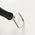 3pcs Sculpture Scraper Knife Carved Sludge Shaper Ceramic Pottery Clay Trimming Big Loop Tools Set...