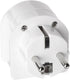 Ceptics SA-EU South Africa to Europe Schuko Grounded Plug Adapter (250V - Max 13A)...