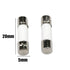 20Pcs 5x20mm Ceramic Fuse 1A Cartridge Fast Blow Tube 250V for Power Strip Experiment Circuit Appliance Repair...