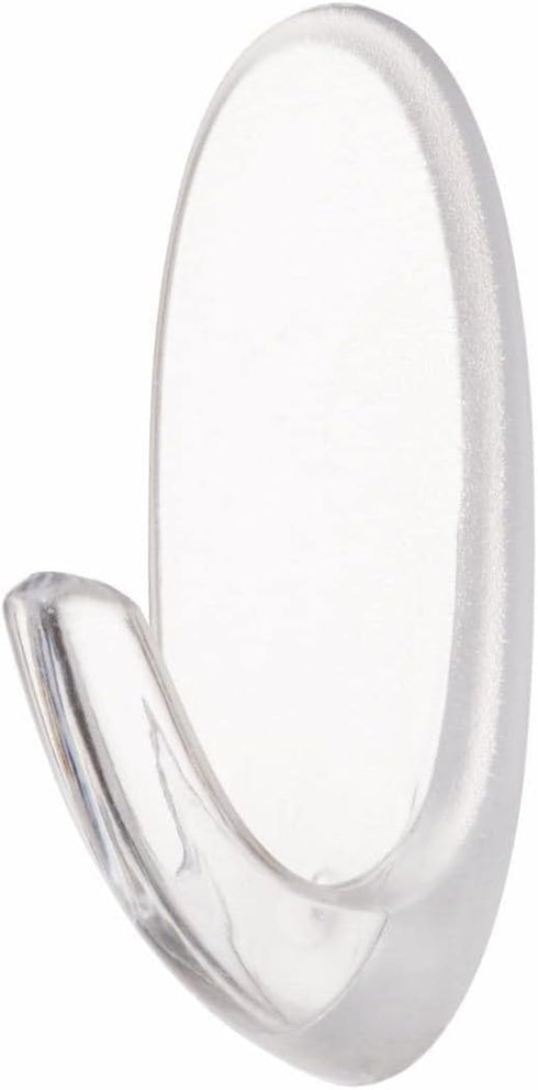Command Small Hooks, Clear, 2-Hook, 6-Pack...