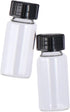 10Pcs Clear Bottles Vial, 10ml (0.3 Oz) Liquid Sampling Sample, Glass Bottles Vials, Empty Jars with Screwcap for Liquids, Powder, Seeds...