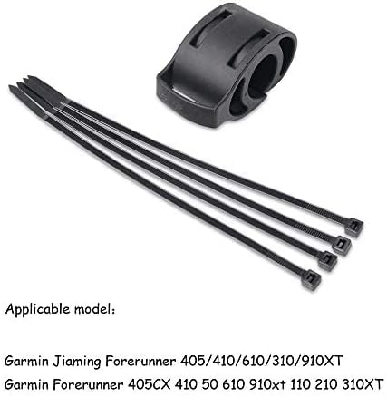 2Pcs Quick Release Bike Handlebar Mount Kit Attach Watch to Bike Designed for Garmin Forerunner Watch Series 05CX 410 50 610 910xt etc...