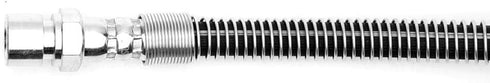 Dynamic Friction Company Front Brake Line Hose 350-02007 For 1986-1991 Porsche 944, 1992-1995 Porsche 968...