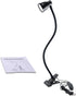 Clamp Desk Lamp, Clip on Reading Light, 3000-6500K Adjustable Color Temperature, 6 Illumination Modes, 10 Led Beads (Black)...