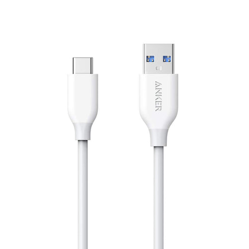 Anker USB C Cable, Powerline USB 3.0 to USB C Charger Cable (3ft) with 56k Ohm Pull-up Resistor for Samsung Galaxy Note 8, S8, S8+, S9, Oculus Que...