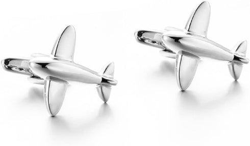 Airplane Cufflinks for Men, Plane Cufflinks, Jet Aircraft Cuff Links, Jet Plane Shirt Tuxedo Cufflinks, Punk Cufflinks French Cufflinks, Best Man ...
