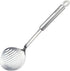 Skimmer Slotted Spoon kitchamajigs Strainer Ladle Heavy Duty 304 Stainless Steel Metal Spatula - Skimmer Slotted Spoon, Cooking Spoon for KitchenS...