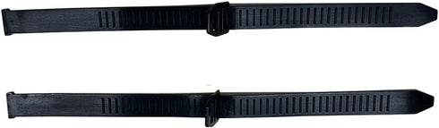 MACHSWON 2pcs 390mm Rubber Towing Mirror Replacement Straps with Cilps for Car SUV Trailer RV Truck, Universal -slip Adjustable Tow Morrors Replac...