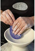 Mudtools Polymer Bowl Rib Blue Small Firm - Ceramics, Pottery, Clay - PB-S-B...